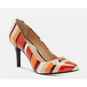 INC International Concepts Red and Orange Stiletto Heels